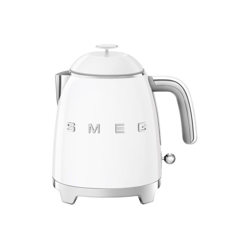 Smeg KLF05 50s Style Retro Mini Kettle 0.8L, White