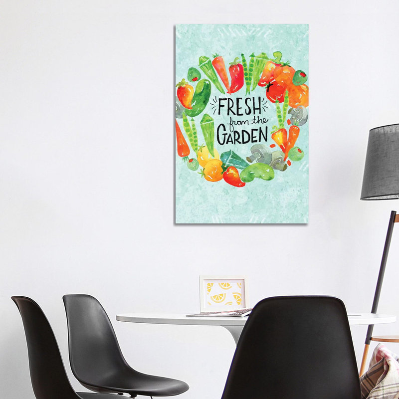Garden Fresh II by Jessica Weible - Wrapped Canvas Gallery-Wrapped Canvas Giclée, 101.6 cm H x 66.04 cm W x 1.91 cm D