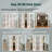 Frosted Glass Finished Surface Bi-Fold Door-108500842
