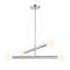 Lustre 4 lumières Meridian en chrome-1920448394
