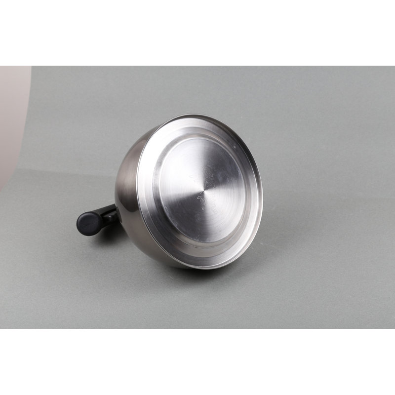 Creative Home 2,5 pte Bouilloire pour cuisinière en acier inoxydable, Fumée métallique