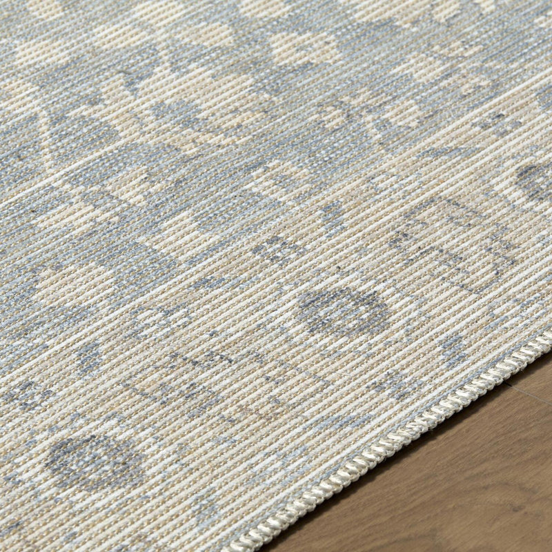 Tapis tissé à la machine Nabela Noor Home x Livabliss Asha, Rectangle 6 pi 7 po x 9 pi