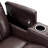 37.4" Wide Modern Dual Motor Power Recliner Home Theater Seating With Adjustable Headrest & Ambient Arm Lighting (Set Of 4)-2097022840