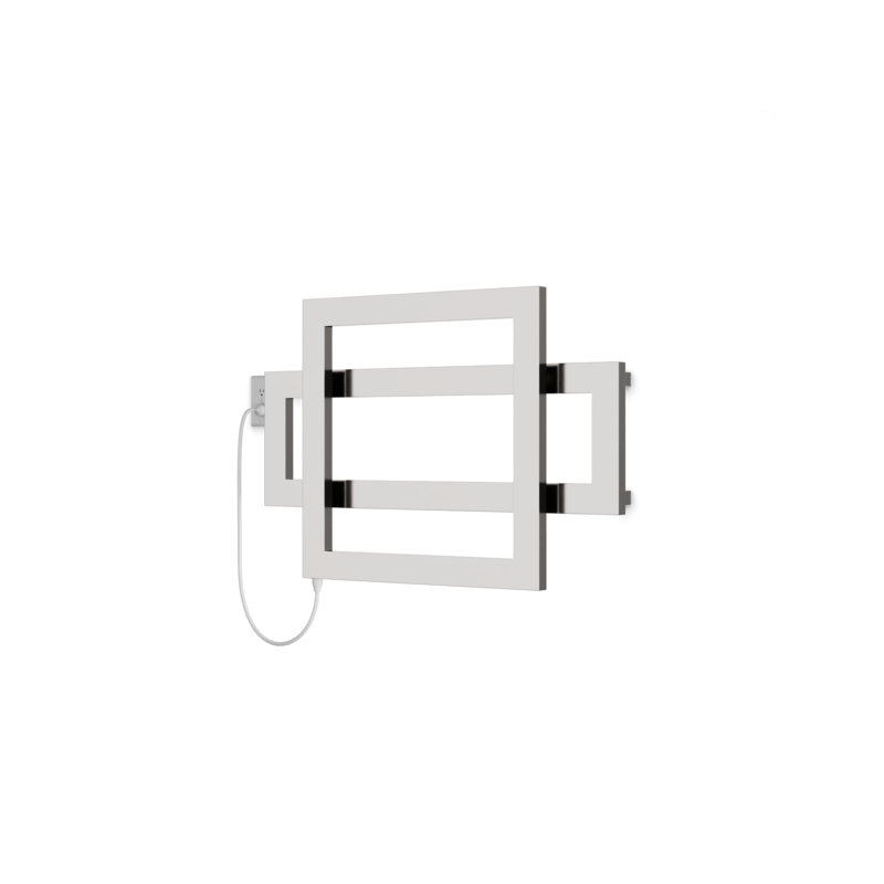 Cadiz Wall Mount Electric Towel Warmer, Brushed Nickel