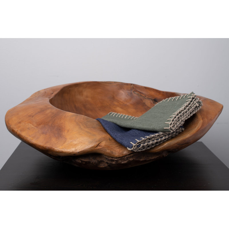 Handmade Dining Linen Set, Blue