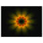 «Psychedelic Yellow Fractal Flower», impression-35062397-35062405