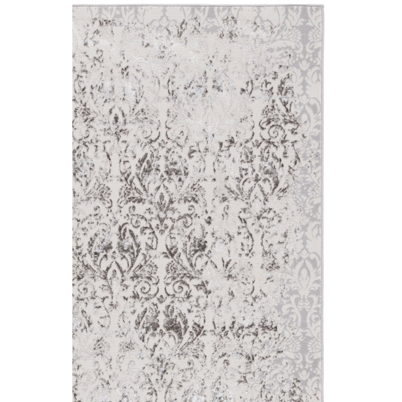 Blondina Performance Damask Rug, Runner 2'2" x 8'