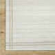 Lavande Geometric Wool Area Rug in Ivory/Tan