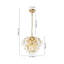 Lustre en cristal 3 lumières Glam