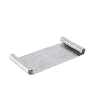 Plateau à volutes en aluminium