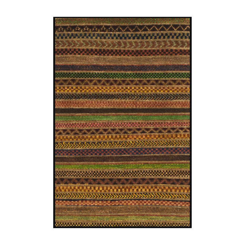 Abstract Indoor Rug, Runner 2' x 5'
