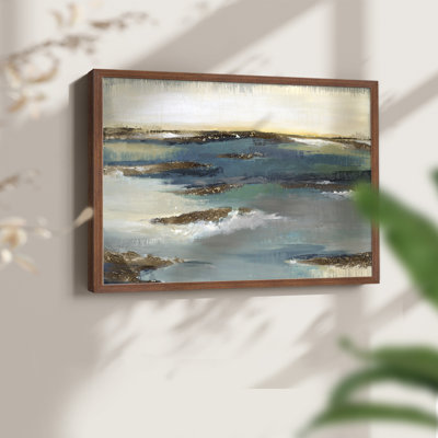 Bord de mer - Imprimé encadré - Restickable