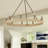 Zeno 9-Light Dimmable Steel Round Chandelier 