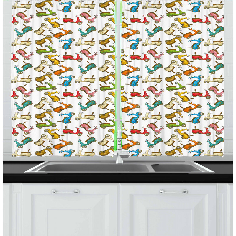 Tailored Kitchen Curtain