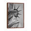 Statue of Liberty Black and White 1 Piece Wall Art on Canvas-42160269-89232351