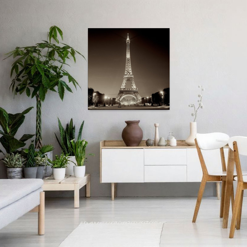 Tour Eiffel 1 Contemporary Architecture Art, 36" H x 36" W