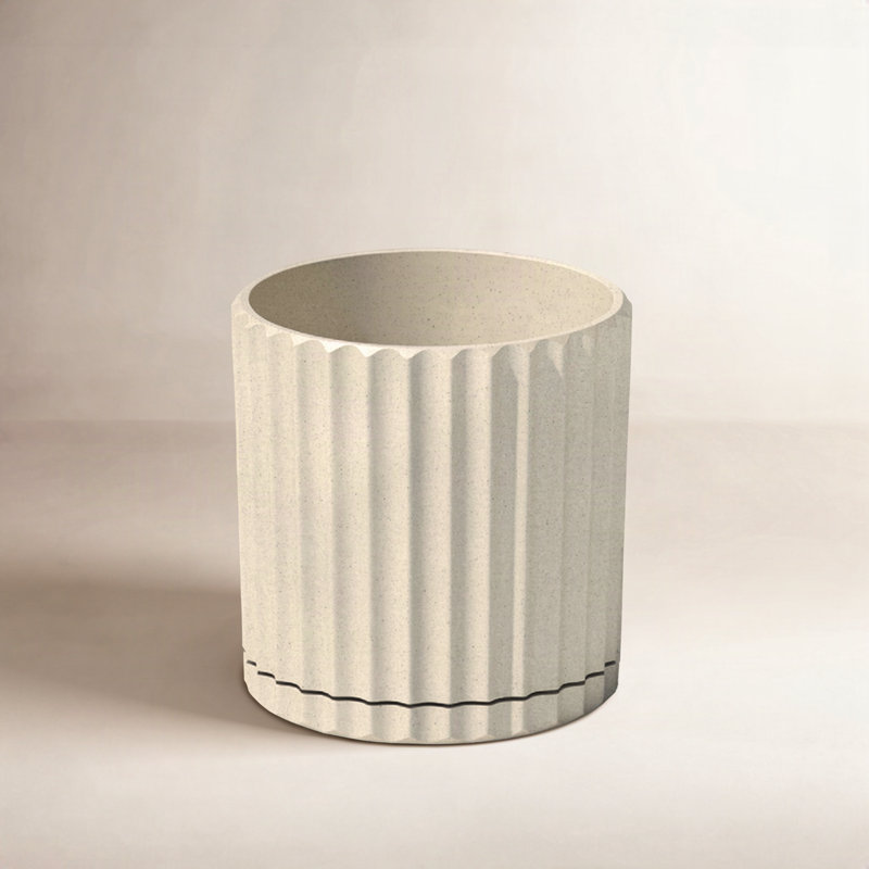 Pot à fleurs 6 "Veradek Demi Series, Sable, 1