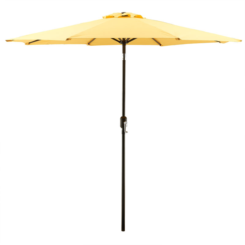 Parasol de marché 9 pi Hapeville, Jaune