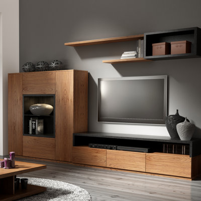 Temple Entertainment Unit for TVs up to 60"