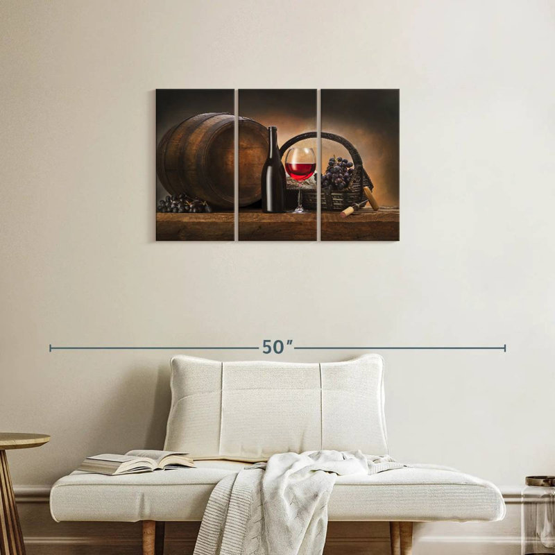 Baril de vin rouge Yarlin, H 20 po x l 33 po