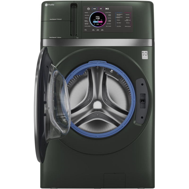Ge Profile Energy Star® 4.8 Cu. Ft. Capacity Fast Combo With Ventless Inverter Heat Pump Technology Washer/Dryer, Jade Green