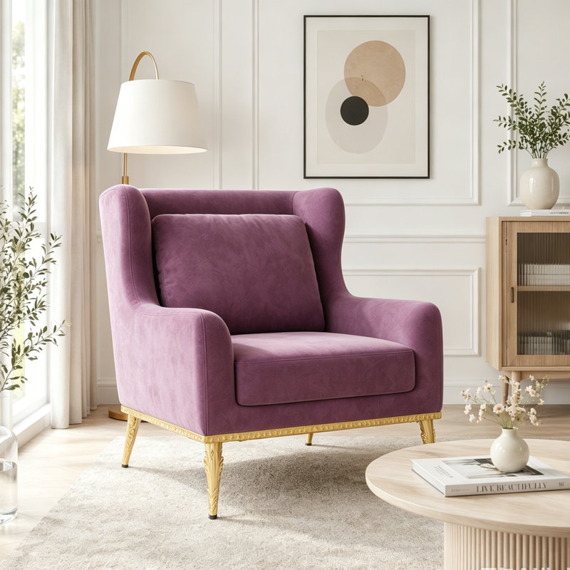 Chaise de lecture Modern, Purple