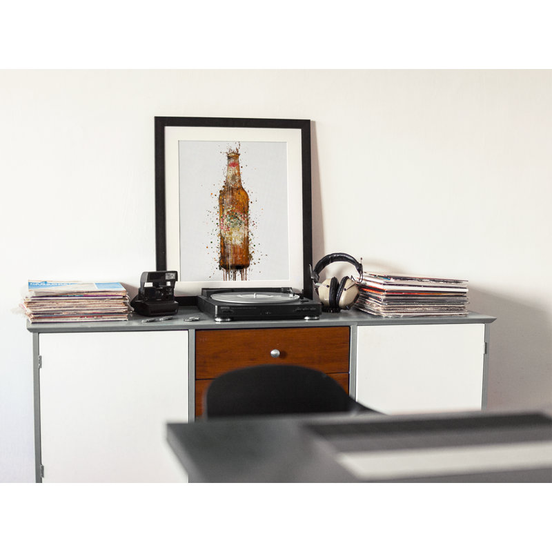 Beer Bottle - Single Picture Frame Print