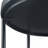 Metal Side Table - Black