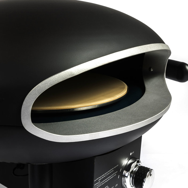 Four à pizza d'extérieur au propane seulement: portatif de 12 pouces avec boyau et machine à gaz: cuisson rapide