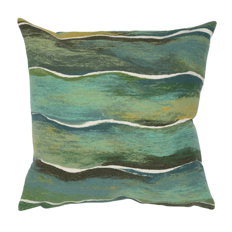 Visions IV Abstract Outdoor Throw Pillow
