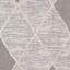 Tapis gris et noir à motif géométrique Adhvaith-510381116