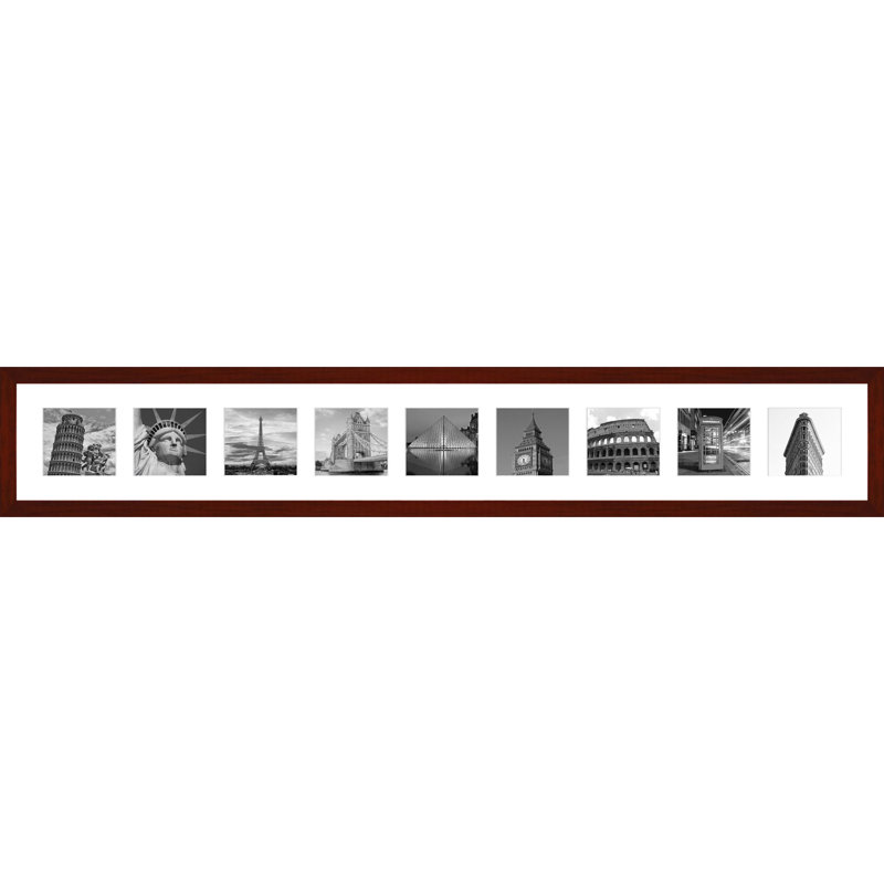 Blandinsville Wood Picture Frame with Mat, Mago