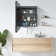 24X30 Inch LED Black Framed Wall Mount Medicine Cabinet With Mirror Anti-Fog Function 3 Colours With Light