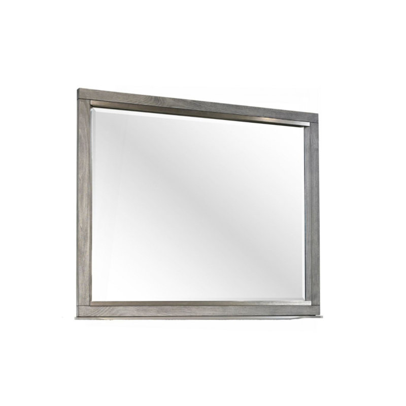 Gray Landscape Mirror