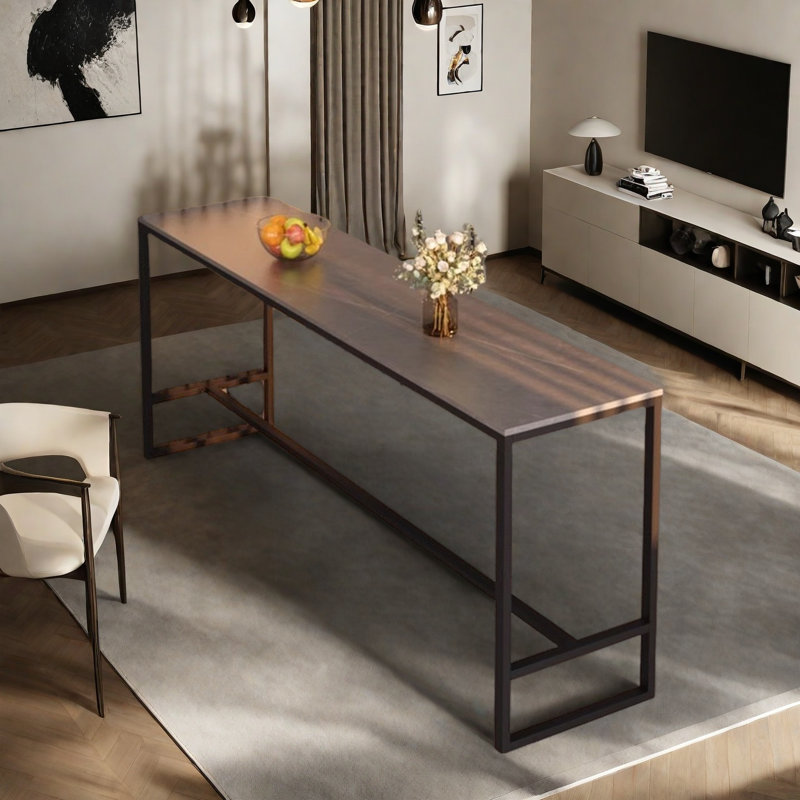 Table de bar Light Rock, H 41,3 po x L 86,6 po x l 19,6 po