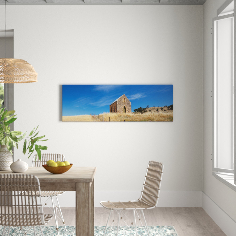 Golden Mas by Andrew Brown Photographic Print on Canvas in Blue