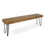 Banc industriel en bois et métal-356315380