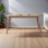 Quality solid wood dining table