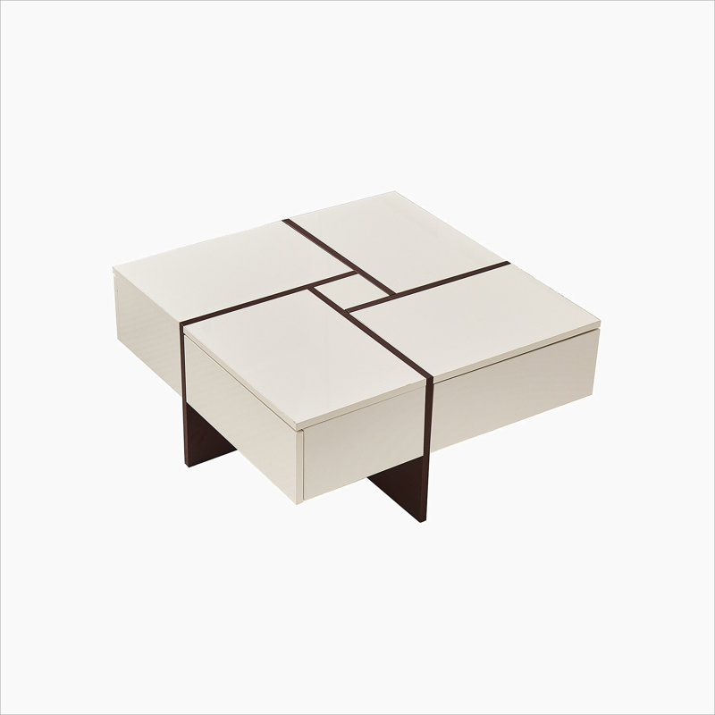 Table basse à piédestal