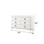 Commode 6 tiroirs Laguna