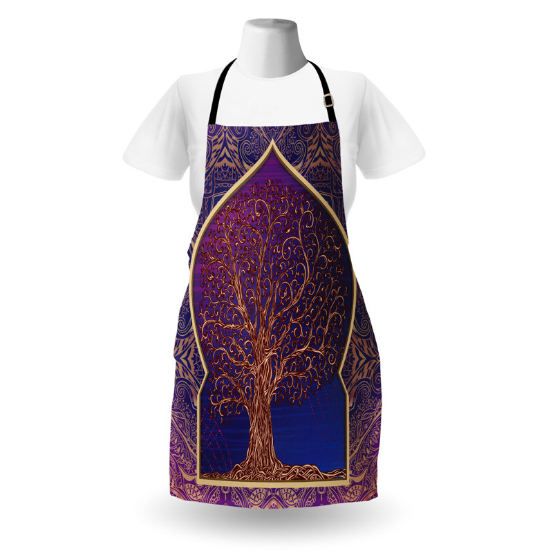 No Pattern Bib Apron