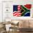 Borges USA And South Africa Flag-107489927