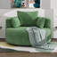 Fauteuil d'appoint pivotant avec 3 coussins amovibles-115839032