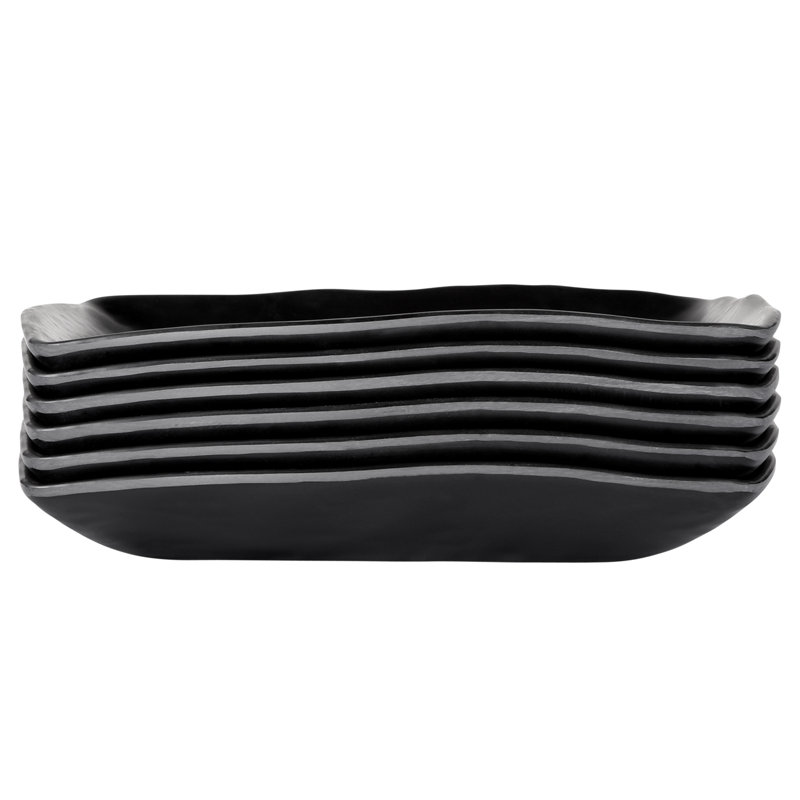 Plat de service divisé en mélamine, H 0,75 po x l 7,5 po x P 4,5 po