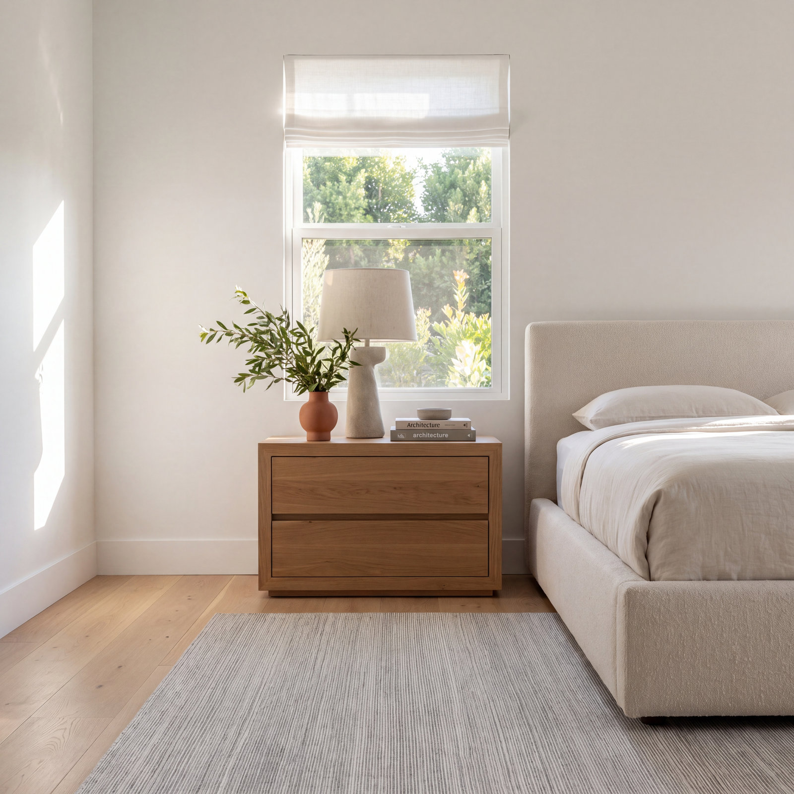 Lucinda Modern Grass Cloth Wallpaper