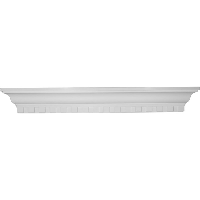 Tablette flottante Dentil, H 4,5 po x l 36 po x P 4,13 po