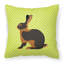 Coussin décoratif d’extérieur à chèque de lapin-48712494-23813684