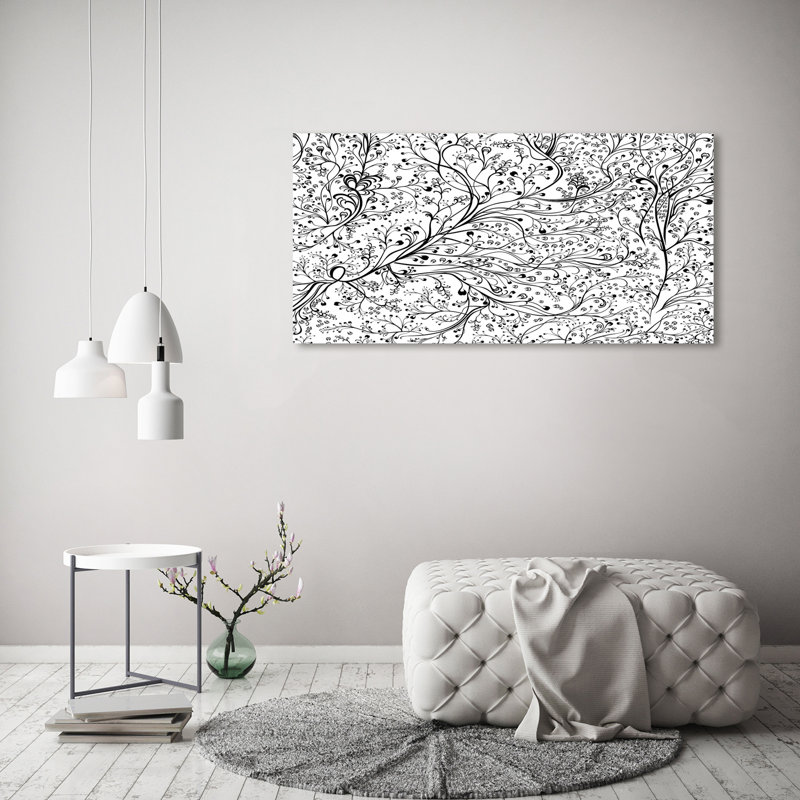 Intertwined Branches - Wrapped Canvas Print