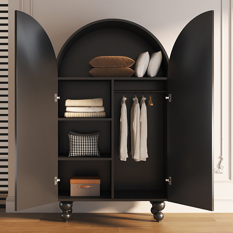 Armoire française à deux portes grande capacité Home