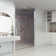 Copper Satin Frameless Sliding Tempered Shower Glass Door 3/8-Size 60"X76"